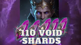 Raid Shadow Legends 110 void shard summon for supreme kael