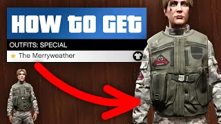 How To Unlock The SECRET Merryweather Outfit In GTA Online!