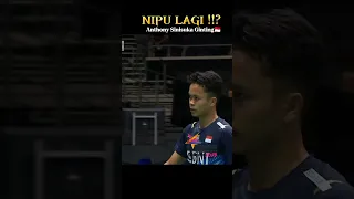 Deception Anthony Sinisuka Ginting #shorts #singaporeopen2023