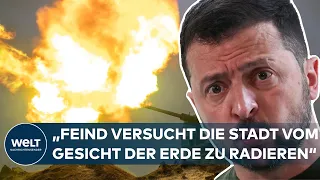 GRAUSAME KRIEGSVERBRECHEN: Russen sollen verbotene Phosphormunition in Bachmut eingesetzt haben