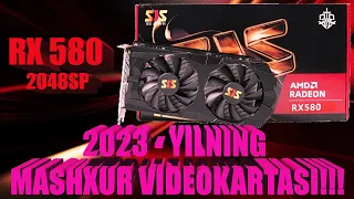 Videokartalarning Eng Haridorbobi!!! RX580 2048SP!!!