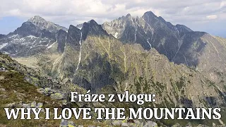 Naučte se fráze z vlogu: Why I Love the Mountains