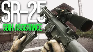 My Favorite SBIH Weapon - SR 25 - Escape From Tarkov