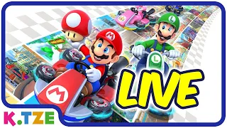🔴 LIVE! Mario Kart 8 Deluxe mit Community