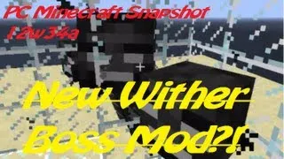 PC Minecraft | New Wither Boss Mob?! (Map Download in info)