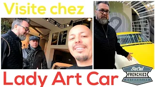 Vlog #256 Visite chez Lady Art Car #VintageMecanic #FrenchMecanic