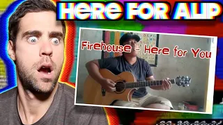 Alip Ba Ta - Here For You (Firehouse) | REACTION | Subtitle Indonesia