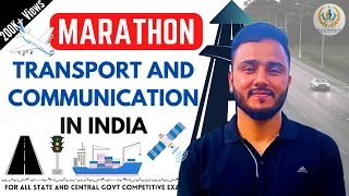 Transport and Communication in India | ONE SHOT | By Tawqeer Sir | For All Competitive Exams