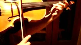 JOHANN SEBASTIAN BACH, CELLO SUITE No. 1 in G Major BWV1007, MENUETTO, Played on VIOLA