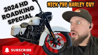 Check out this 2024 Harley Davidson roadking special🙌🏻 #nicktheharleyguy #harleydavidson #roadking