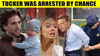 CBS Young And The Restless Spoilers Tucker was arrested for wanting to gain custody of Dominic