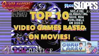 Top 10 Video Games based on Movies from the 80's & 90's!