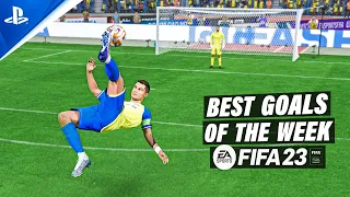 FIFA 23 | BEST GOALS OF THE WEEK #1 4K