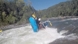 2015 GAULEY RIVER WHITEWATER RAFTING FLIPS / CARNAGE!