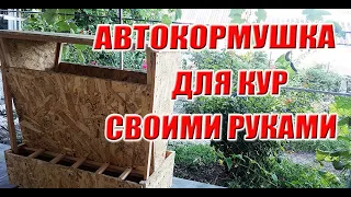 Бункерная автокормушка своими руками