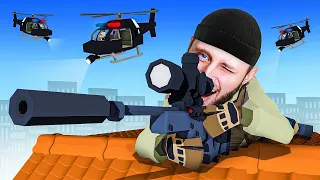 Stealing $100,000 with a Sniper! (Perfect Heist 2)