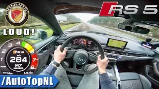 Audi RS5 2.9 TFSI Manhart 500HP AUTOBAHN POV 284km/h by AutoTopNL