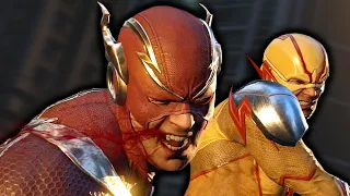 Justice League Flash Vs. Reverse Flash Fight Scene Injustice 2