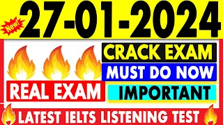 IELTS Listening Practice Test 2024 with Answers | 27.01.2024