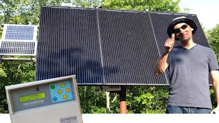 Solar Tracker Controller From eBay, settings, how to adjust