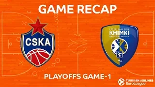 Highlights: CSKA Moscow - Khimki Moscow region