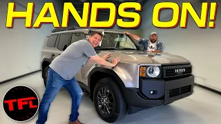 Hands On With The New 2024 Land Cruiser!