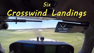 Crosswind Landings Cessna 172 Flight Training