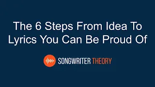 The 6 Steps To Lyric Writing Live Stream | How To Go From Idea To Great Lyrics In 6 Steps