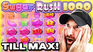 The Quest For The MAX WIN On Sugar Rush 1000 Continues