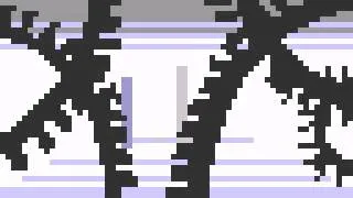 Pixel art animation of the OP Steins;Gate