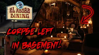 CORPSE LEFT IN HAUNTED RESTAURANT! (OLD JAIL CELL)