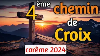 🙏 4ème CHEMIN de CROIX du carême 2024: 🙏 PRIÈRE de PARDON à JÉSUS (14 STATIONS)