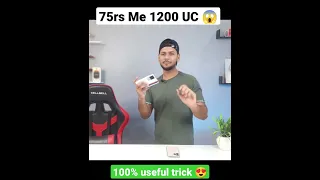 75 rs me 1200 Uc ðŸ˜± free uc in bgmi | how to get free uc in bgmi | New season & RP in bgmi #bgmi#free