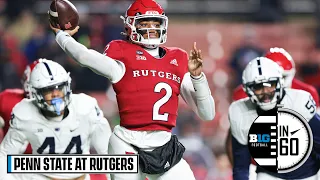 Penn State at Rutgers | Nov. 19, 2022 | B1G Football in 60