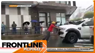 Pagharang sa nang-hit-and-run umano, viral online | Frontline Pilipinas