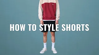 How To Style Sports Shorts | Men's Summer Fashion