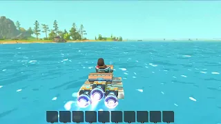 Как сделать лодку на ракетном двигателе