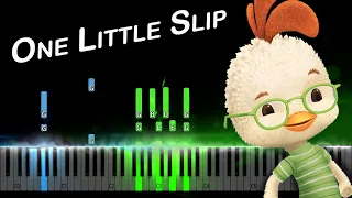 One Little Slip From "Chicken Little" Piano Tutorial