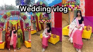 Wedding vlog ll Riyasree Debbarma