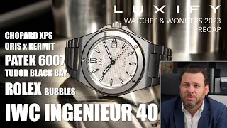 Rolex Oyster vs. IWC Ingenieur, Patek vs. Chopard, Tudor BB vs. Oris Kermit - Luxify Messe Recap 2