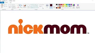 How to draw the NickMom logo using MS Paint | How to draw on your computer