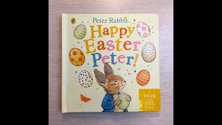 Обзор книги Beatrix Potter - Happy Easter Peter! - A Touch and Feel Book - Peter Rabbit