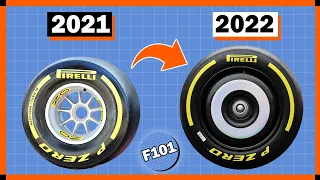 Why do the NEW 2022 F1 cars have wheel covers?