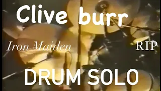 Clive Burr From Iron Maiden  - Drum Solo