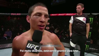 Entrevista de Joseph Benavidez no octógono do TUF Finale