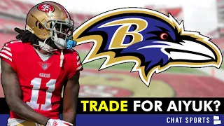 Brandon Aiyuk To Baltimore? Ravens Trade Rumors On Adding The San Francisco 49ers WR