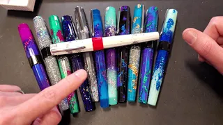 Unboxing 12 BENU Euphoria Fountain Pens (CRAZY designs!!)