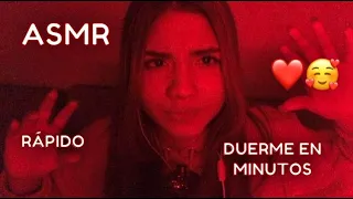 ASMR ESPAÑOL RÁPIDO  E IMPREDECIBLE para DORMIR en MINUTOS