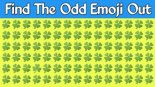 Only Genius Can Find The Odd Emoji Out || Spot Odd One Out || Odd Emoji Out Puzzle with Answers
