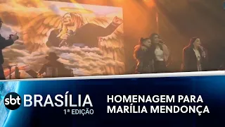 Maiara e Maraísa voltam em show emocionante | SBT Brasília 1ª Edição 15/11/2021